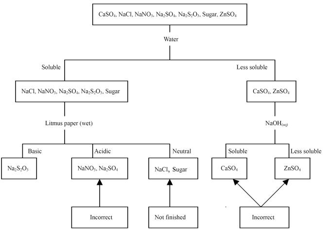 Qualitative Analysis Of Cations Flow Chart