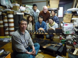 木曽平沢漆器祭りで塗師屋さん訪問